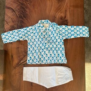 Indian Boys Kurta - Size 3-6 Months